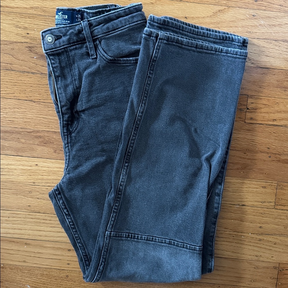 Hollister Ultra High-Rise Gray Jeans
